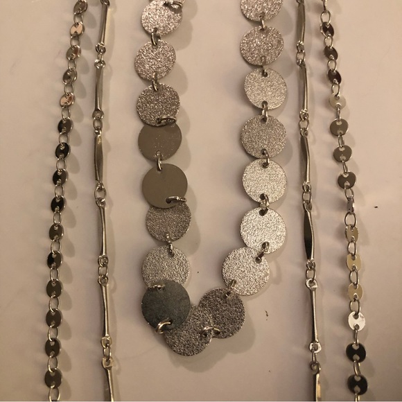 3/$20 RICKI’s Silver Necklace NWT - Picture 5 of 9